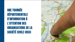COMMUNIQUE TOURNEE DEPARTEMENTALE D'INFORMATION